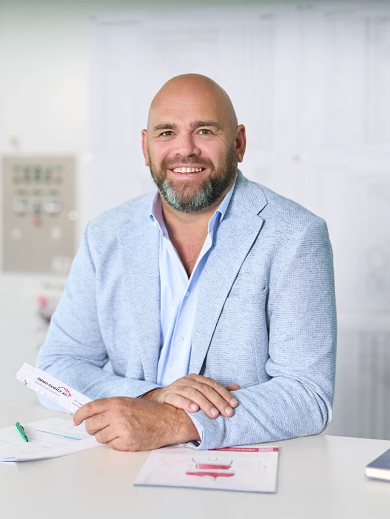 Portrait von Stephane Haberthür, Leiter Umbau.